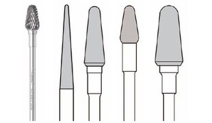 BUSCH Hartmetallfräser X-Verzahnung mittel