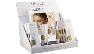 Tolure Hairplus® Display (9pcs+1 Sample) + 20 Folder